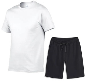 Ensemble de sport décontracté à prix abordable : Leggings de yoga, T-shirts et shorts d'été, tenue de course et de jogging, en maille unie à séchage rapide - Product Image 5
