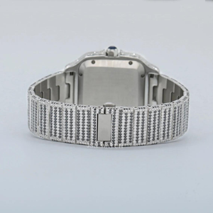 Reloj de Moda con Diamantes Cultivados en Laboratorio, Reloj con Diamantes Incoloros para Hombre, Mejor Calidad, Precio al por Mayor - Product Image 4