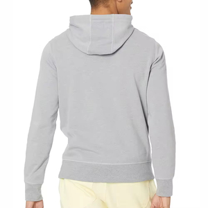 Sweat-shirt à capuche décontracté pour homme en molleton épais de qualité supérieure, polyester/coton, uni, personnalisable avec logo, séchage rapide, idéal pour l'hiver – Vente en gros - Product Image 2