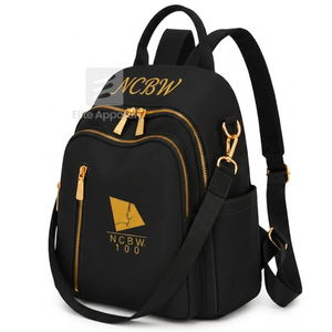 Custom NCBW Sorority <b>Backpack</b> embroidered logo Casual Style <b>Large</b> Capacity <b>Backpack</b> for girls with polyester lining - Product Image 2