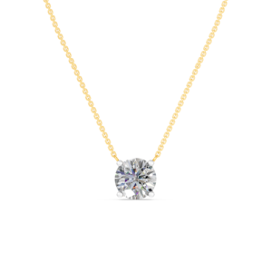 สร้อยคอทองคำแท้ 14K 9K 10K 18K ประดับเพชรแล็บ ได้รับการรับรองจาก IGI ผู้ผลิตเครื่องประดับคุณภาพสูงที่เป็นธรรม ขายส่ง RJC OEM ODM NK706462 - Product Image 1