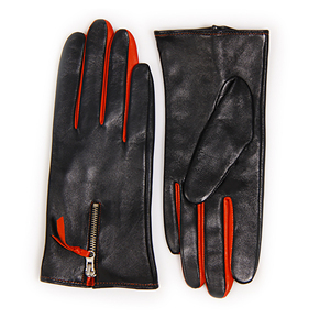 Gants d'hiver en cuir véritable pour femmes, élégants, compatibles avec les écrans tactiles, gants de cérémonie, fabricant de gants de mode sur mesure OEM - Product Image 3