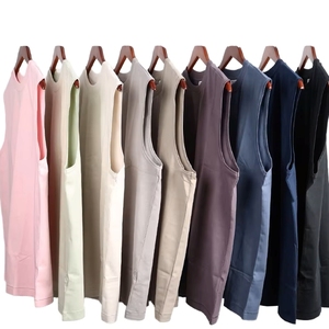 Débardeur en tricot sans manches pour homme en polyester et coton, haute qualité, respirant, décontracté, vêtements d'été pour homme, logo personnalisé - Product Image 1