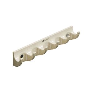 Porte-serviettes mural auto-adhésif moderne en acier inoxydable, finition blanche, pour salle de bain, bar à domicile, extérieur de supermarché - Product Image 1