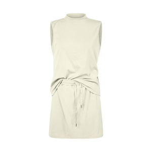 ชุดเสื้อกล้ามคอสูงและกางเกงขาสั้นสำหรับเล่นพิคเคิลบอลสำหรับผู้หญิง ชุดเสื้อกล้ามคอสูงและกางเกงขาสั้นสำหรับเล่นพิคเคิลบอลที่สวมใส่สบายสำหรับผู้หญิง - Product Image 4