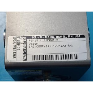 TOL-O-MATIC 01200400 Utilisé tel quel Pièces d'équipement semi-conducteur d'occasion - Product Image 2