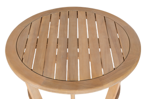 Table basse ronde moderne en bois d'acacia | Meubles d'extérieur élégants pour hôtels, villas et cours | Vietnam Fabricant - Product Image 2