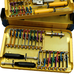 Système de fixation de la colonne vertébrale, ensemble d'implants, vis en alliage de titane, tiges, connecteurs, instrumentation chirurgicale orthopédique, ensemble d'implants spinaux - Product Image 2