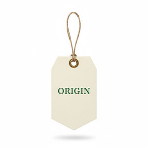 Etiquetas colgantes de papel kraft marrón rústico con cuerda de hilo natural para ropa de algodón orgánico sostenible y accesorios hechos a mano - Product Image 3