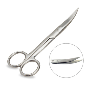 Tijeras Profesionales para Cejas, Herramienta Afilada para Recortar Cejas, para Aplicaciones de Belleza de Precisión - Product Image 2