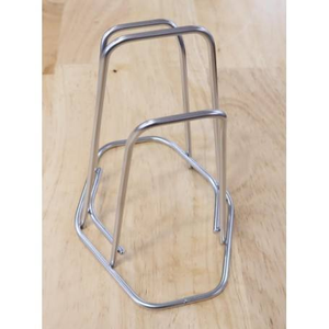 Metal Pan Pot <b>Rack</b> Handicraft Organizer Kitchen Pan and Pot Lid Metal Cutting Board Holder Stand - Product Image 4