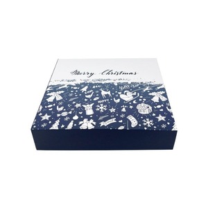 Christmas Chocolate Gift <b>Box</b> Luxury Rigid Paper <b>Box</b> With Divider Tray For Candy <b>Cookie</b> Holiday Xmas Gift Packaging Custom Logo P - Product Image 6