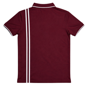 Polo a Righe con 3 Lettere Kappa Alpha Psi, Abbigliamento per Fraternità Greca, Vestibilità Atletica, Comfort Premium e Stile Classico - Product Image 5