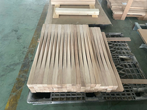 Competitive Price Solid <b>Wood</b> Customization Unfinished Poplar Modern Stair Parts <b>for</b> Any Staircase with Top <b>Sale</b> - Product Image 2