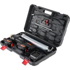 Pistola ingrassatrice elettrica a batteria 20V, kit con tubo lungo 39 pollici, 10.000 PSI, professionale ad alta pressione, senza fili - Product Image 3