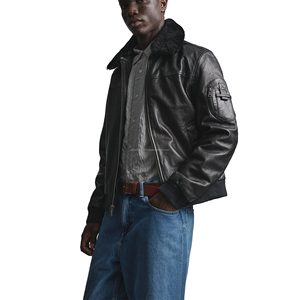 High Quality Biker Motorcycle <b>Leather</b> <b>Jacket</b> <b>Men's</b> Rider Fashion Wear Custom Logo OEM ODM Manufacturer - Product Image 6