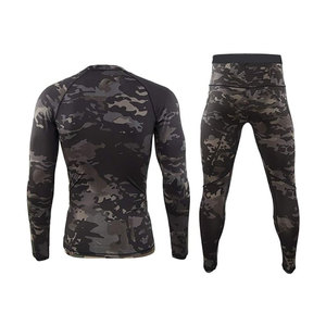 Ensemble de sous-vêtements thermiques respirants sur mesure pour la gym et le fitness, best-seller pour hommes - Product Image 2