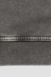 Sweat-shirt décontracté unisexe gris uni à col rond, coupe classique, tricoté, 100% coton, éco-responsable, style streetwear, hiver - Product Image 4