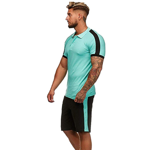 Nouvelle Collection 2026 – Survêtements d'été haut de gamme pour hommes – Ensemble polo et short respirant à manches courtes pour le sport et la gym – Unisexe - Product Image 3