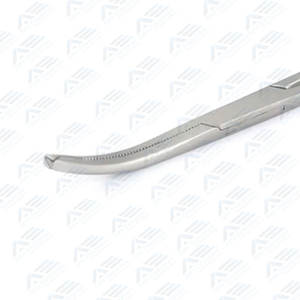 Instrumento Médico General Hemostato de acero inoxidable de alta calidad Pinzas Kocher Mordazas rectas con instrumento médico horizontal - Product Image 3