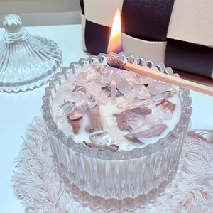 Velas Aromáticas en Frascos de Vidrio con Diseño de Diamantes, Ideales para Navidad, Pascua, Cumpleaños, San Valentín, Diwali, Bares y Fiestas - Product Image 2