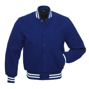 Vestes pour hommes, dernier design, veste en laine pour hommes, veste varsity noire avec garniture en cuir, prix raisonnable, confortable, OEM - Product Image 6