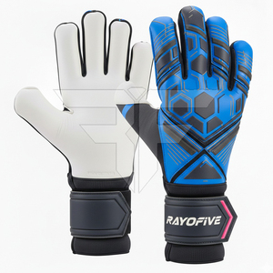 Guantes de Portero de Cuero de Estilo Moderno, Alta Calidad, Transpirables, Dedos Completos, Logotipo Personalizado Impreso, Venta al Por Mayor, Unisex - Product Image 1