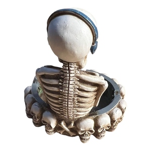 Cendrier carré vintage en aluminium sans fumée, design rétro, durable, résistant à la chaleur, porte-cigares et cigarettes, objet de collection décoratif - Product Image 4