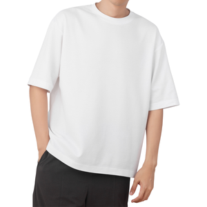 เสื้อยืดผ้าฝ้าย 100% ผ่านการซักแบบ Bio Washed ผ้าหดตัวก่อนการตัดเย็บ คุณภาพสูง - Product Image 4
