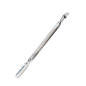 Empujador y Raspador de Cutículas Desechable de Doble Punta, Ecológico, de Acero Inoxidable Sólido de Primera Calidad, para Manicura y Pedicura - Product Image 1