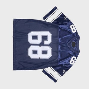 Camiseta Deportiva Personalizada con Transferencia Térmica, Transpirable, Antibacteriana, Anti-UV, para Fútbol, Hockey, Fútbol Americano, con Bordado, Malla, Estilo Crop, para Selección Nacional - Product Image 5