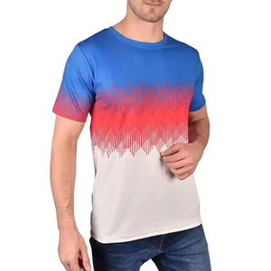 เสื้อยืดซับลิเมชั่นผู้ชาย ดีไซน์ทันสมัย น้ำหนักเบา ขายดี ไม่ยับ สวมใส่สบาย ระบายอากาศได้ดี - Product Image 2