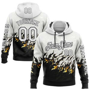 Custom Stitched All Over Sublimation Print Trendy Design Hot <b>Sale</b> 2026 Casual Temperament Long-Sleeved Pullover Hoodie - Product Image 3