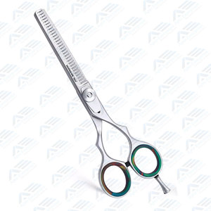Ciseaux à cheveux amincissants et mélangés à 30 dents Ciseaux à cheveux de 6.0 pouces Ciseaux à cheveux amincissants Instruments de beauté avec logo personnalisé en gros - Product Image 2