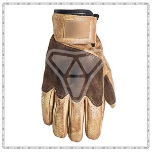Gants de moto classiques en cuir, longs et courts, unisexes, imperméables, personnalisables, équipement de protection de haute qualité - Product Image 2