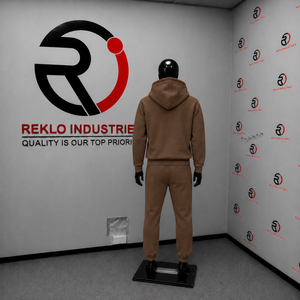 Custom Brown Tracksuit Men <b>Full</b> <b>Zip</b> <b>Hoodie</b> Jogger Pants Set Plain Casual Sportswear Gym Training Streetwear Wholesale Athletic W - Product Image 6