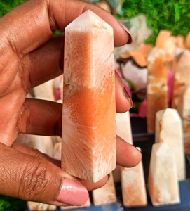 Tour en cristal d'obélisque de scolecite de pêche naturelle, pierre de guérison polie, Reiki, méditation, énergie, décoration Feng Shui, Chakralume - Product Image 5