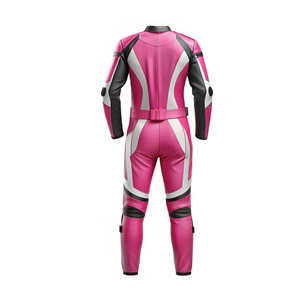 Combinaison de moto en cuir de course, protection intégrale, combinaison de moto en cuir de haute qualité, équipement de motard - Product Image 3