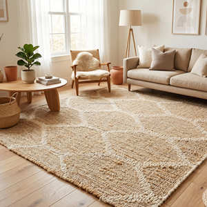 Natural Tone Kilim Carpet Living Room 100% Cotton Tribal Pattern Moroccan Kilim Rug Handmade Custom <b>Mat</b> Rugs Indian Supplier - Product Image 4