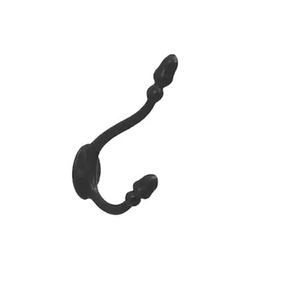 Rustic Metal Wall <b>Hook</b> Heavy-Duty Single Coat <b>Hook</b> for Home Bathroom Clothing Storage Usage Installation with Drill - Product Image 1