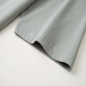 Camisetas de Primera Calidad para Hombre, Estilo Urbano, Algodón Transpirable, Tallas Grandes, Camiseta Informal de Verano en Gris Jaspeado - Product Image 3