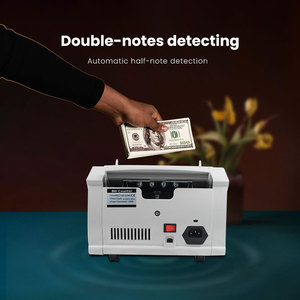 Compteur de billets professionnel <span class=keywords><strong>en</strong></span> promotion avec détection UV et MG, affichage LED, vitesse de 900 billets/min, reconnaissance automatique multi-devises (<span class=keywords><strong>Euro</strong></span>) - Product Image 3