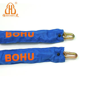 BOHU Heavy Duty Vélo Électrique Moto Chaîne Lien Serrure 8mm Couverture En Nylon Anti-Vol Soudure Technologie En Acier Inoxydable Alliage - Product Image 5