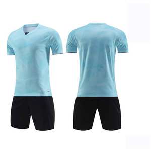 Camiseta de Fútbol Azul, Uniforme de Fútbol Sublimado, Colores Personalizados, la Mejor Camiseta de Fútbol para Equipos - Product Image 1