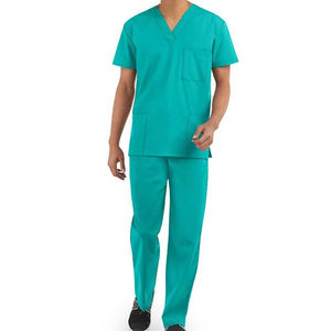 Custom Made High Hospital Medical Men Doctor Scrub Suits for Stretchy Men Wear Scrubs <b>Nursing</b> Surgical Uniforms Sets for Men - Product Image 2