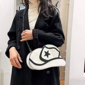 New Fashion Women's <b>Hat</b> Shape Crossbody <b>Bag</b> with ZIP Closure Shopping & Outdoor Travel Style - Product Image 1