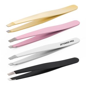 Pinzas para Extensión de Pestañas de Diferentes Colores, Resistentes y de Alta Calidad, Pinzas para Cejas de Marca Privada - Product Image 4