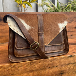 Wholesale Women's New Fashionable Genuine Cowhide Leather Crossbody Shoulder Bags High Quality Luxury Designer Trendy <b>Handbags</b> - Product Image 3