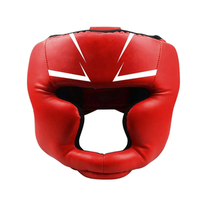 Protège-tête en cuir de haute qualité pour arts martiaux, MMA, boxe, lutte UFC, casque de protection en cuir - Product Image 1