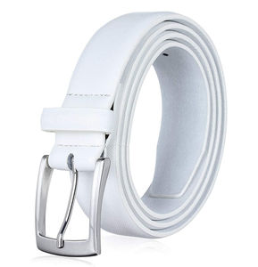 Cinturones de Cuero Genuino para Hombre - Hebilla de Acero de Alta Calidad, Colores y Tallas Personalizables, Venta Directa de Fábrica - Product Image 3